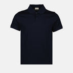 Polo shirts Polo Cassandre Saint Laurent Dark blue Man