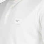 Polo shirts Logo plaque polo shirt Dolce & Gabbana White Man