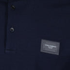 Polos Polo à plaque logo Dolce & Gabbana Azul Homme