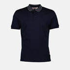 Polo Polo Dominic Stripe Orlebar Brown Blu scuro Homme