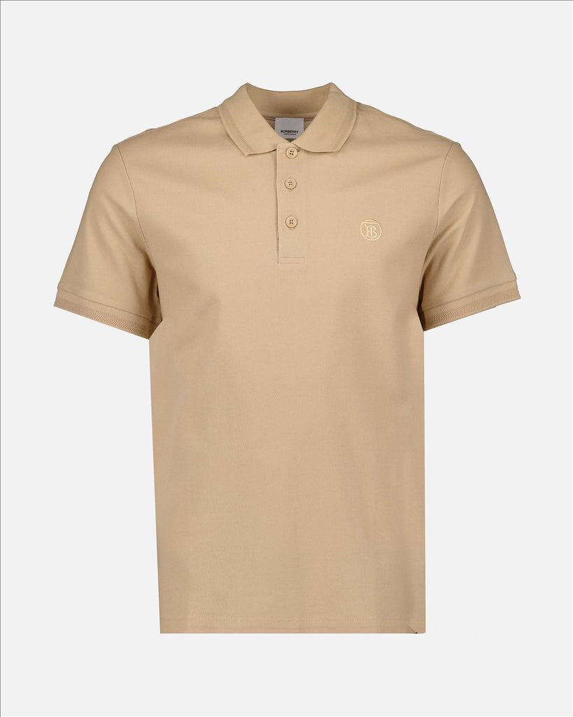 Polos Polo Eddie Burberry Beige Homme