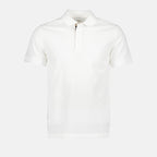 Polos Polo Eddie Burberry Blanc Homme