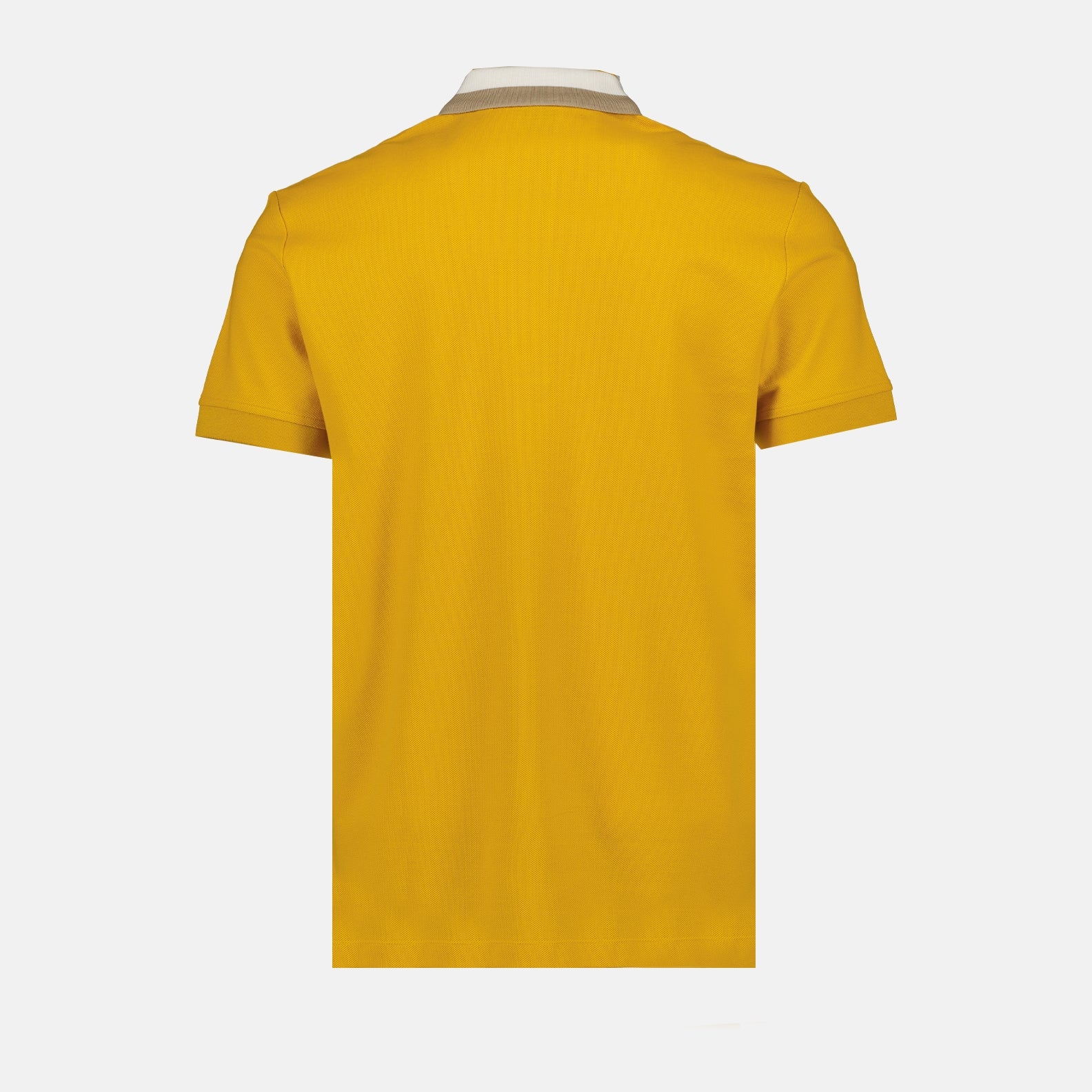 Polos Polo en piqué Burberry Jaune Homme