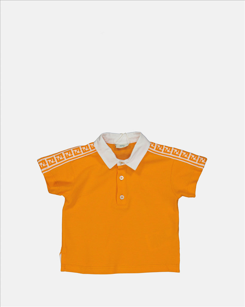 Vêtements Polo FF Fendi Orange Enfants