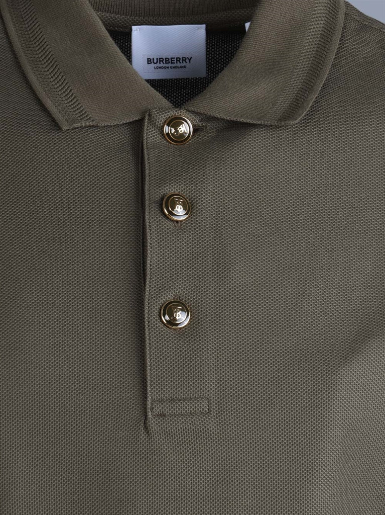 Polos Polo Goldman Burberry Vert Homme