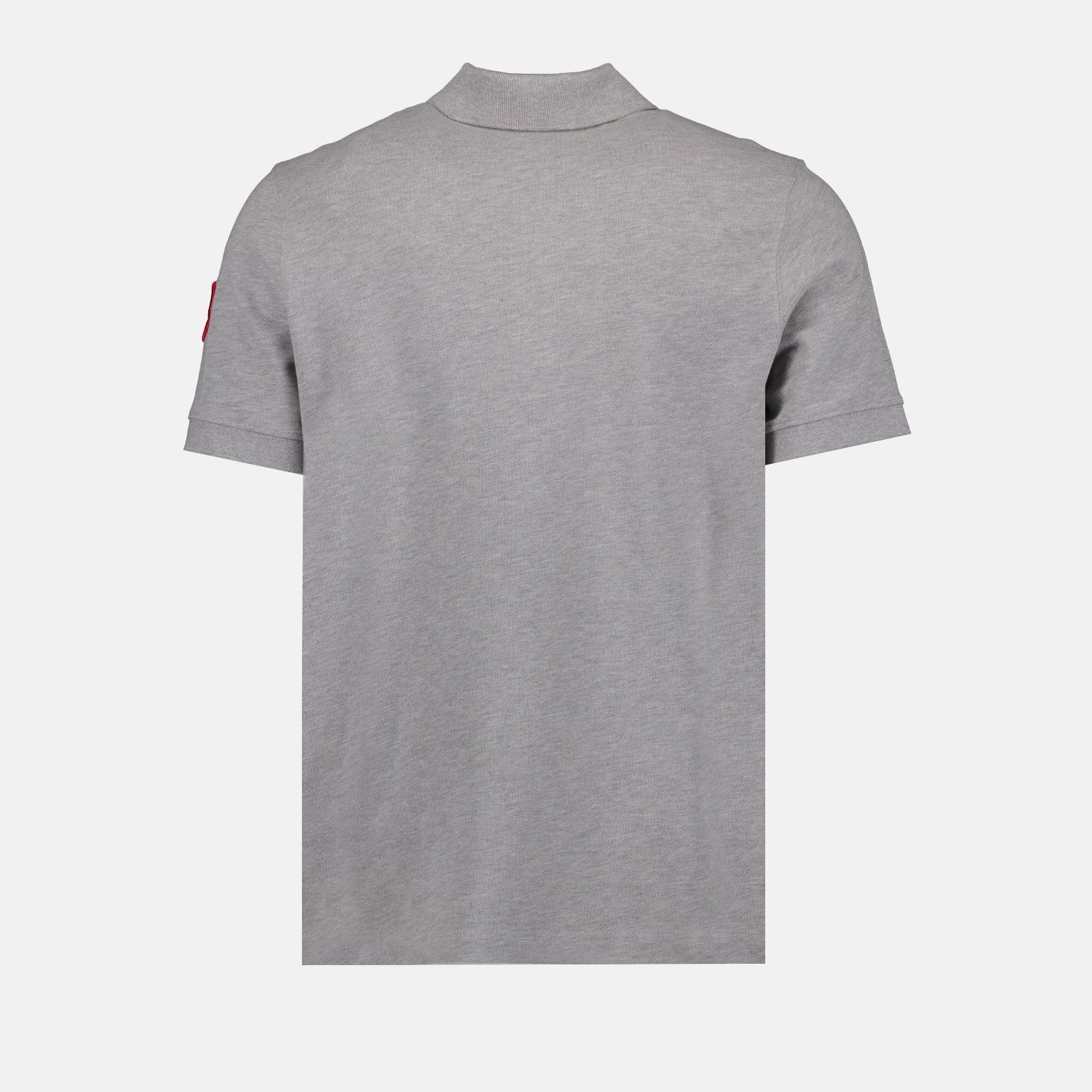 Polo shirts Logo polo shirt Moncler Gray Man