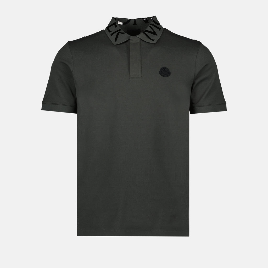 Polos Polo à logo Moncler Verde Homme