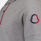 Polos Polo à logo Moncler Cinza Homme