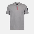 Polos Polo à logo Moncler Cinza Homme