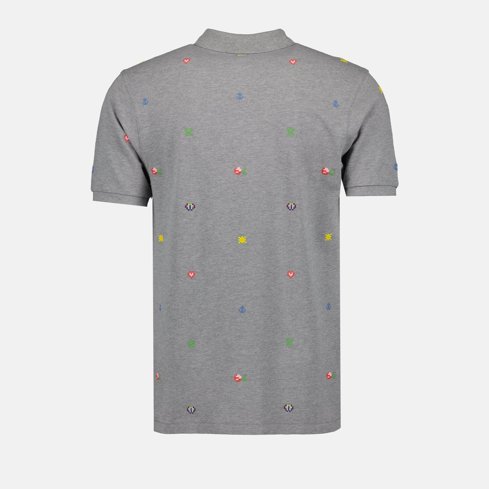 Polos Polo Kenzo Pixel Kenzo Gris Homme