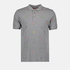 Poloshirts Polo Kenzo Pixel Kenzo Grau Homme