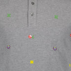 Poloshirts Polo Kenzo Pixel Kenzo Grau Homme