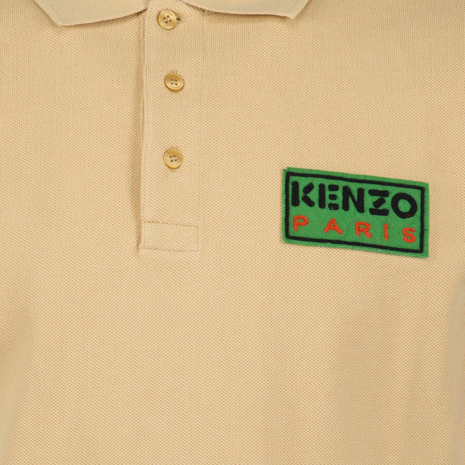 Polos Polo Kenzo Paris Kenzo Beige Homme