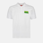 ポロシャツ ポロ ケンゾー パリ Kenzo 白 男