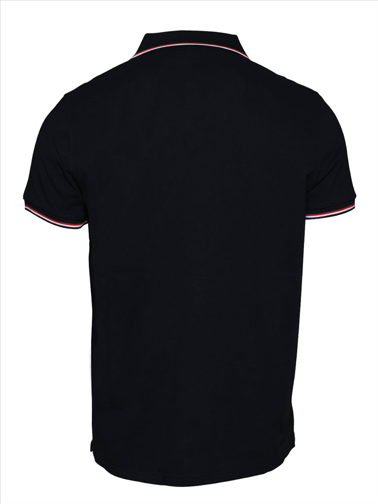 Polos Polo logo Moncler Bleu Homme