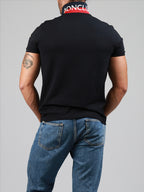 Poloshirts Polo logo Moncler Blau Homme