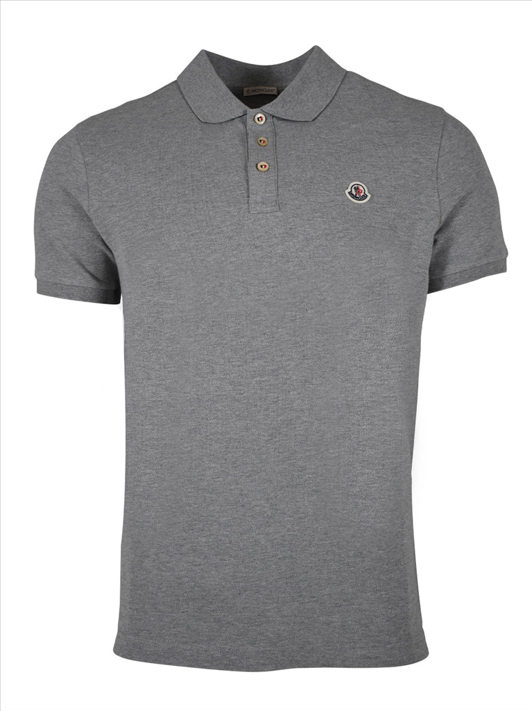 Polos Polo logo Moncler Gris Homme