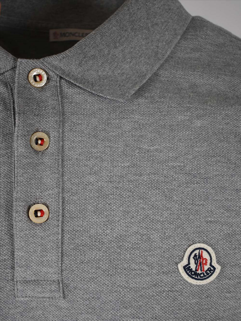 Poloshirts Polo logo Moncler Grau Homme