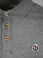 Poloshirts Polo logo Moncler Grau Homme