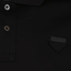 Polos Polo logo Prada Noir Homme