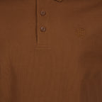 Polos Polo Eddie Burberry Marron Homme
