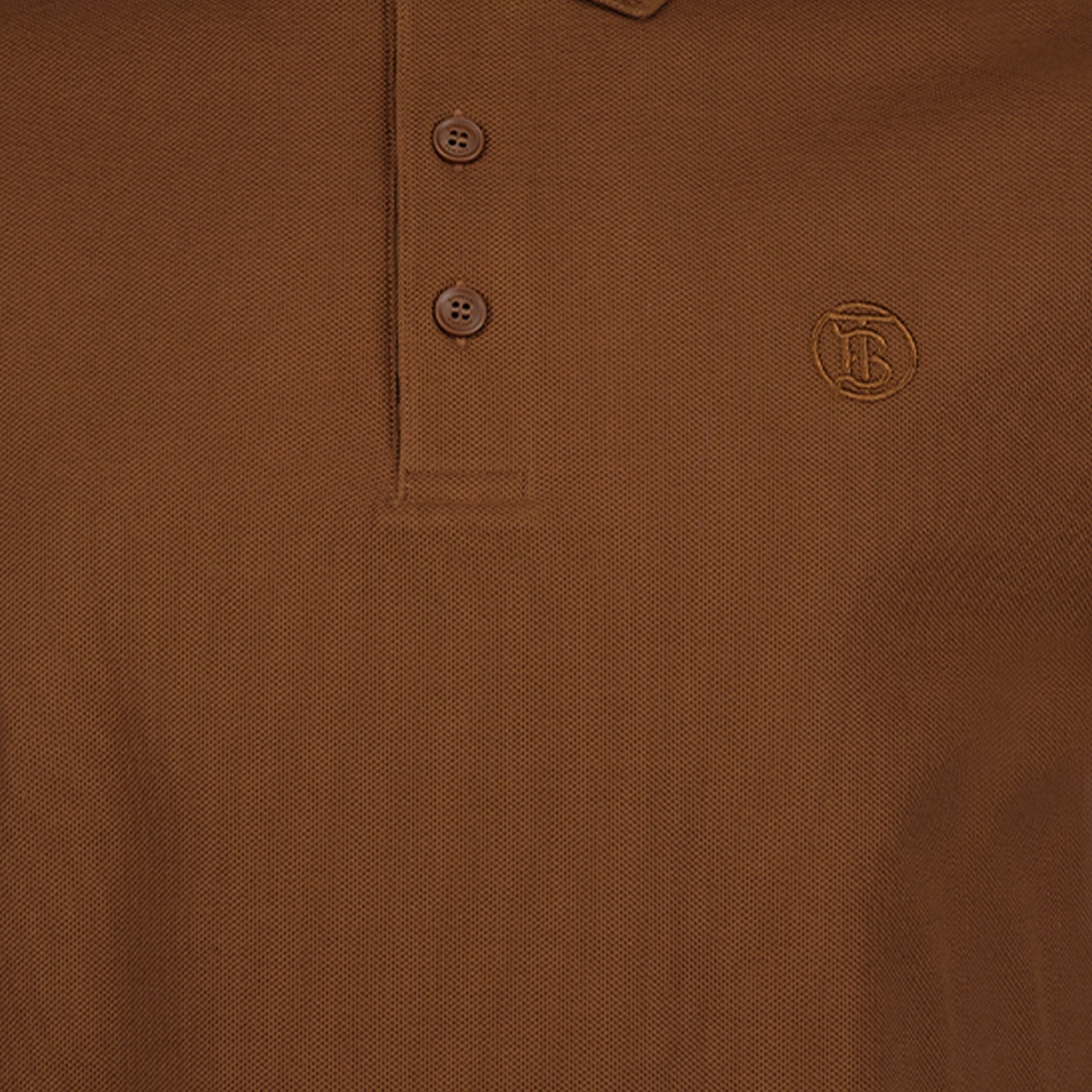 Polos Polo Eddie Burberry Marron Homme
