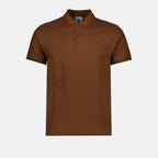 Polos Polo Eddie Burberry Marron Homme