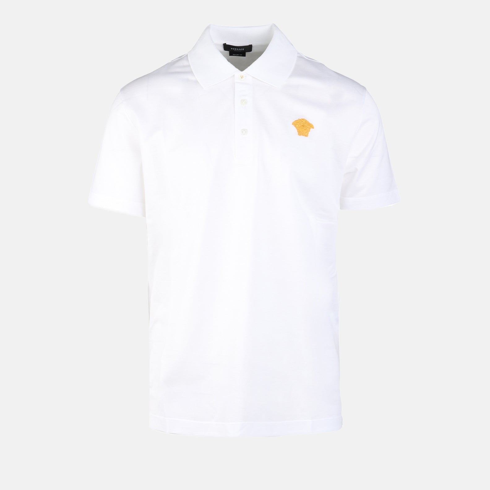 Polos Polo Medusa Versace Blanc Homme