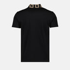 Polos Polo Medusa Greca Versace Noir Homme