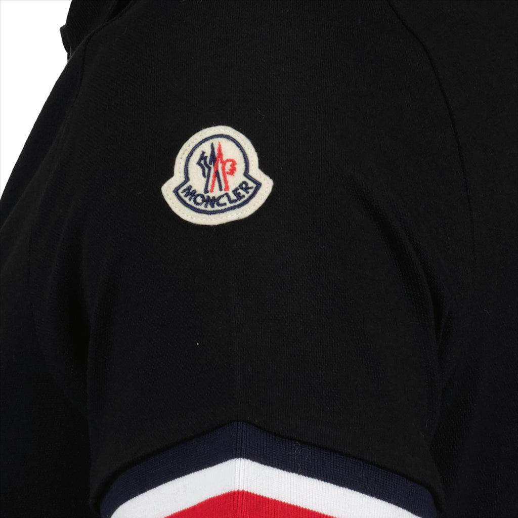 Polos Polo à liseré Moncler Preto Homme