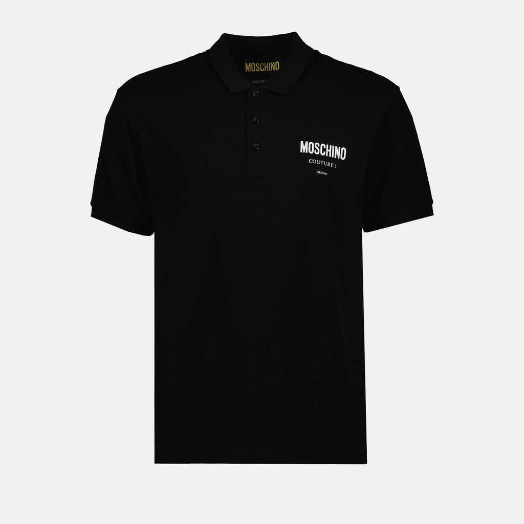 Polos Polo à logo Moschino Noir Homme