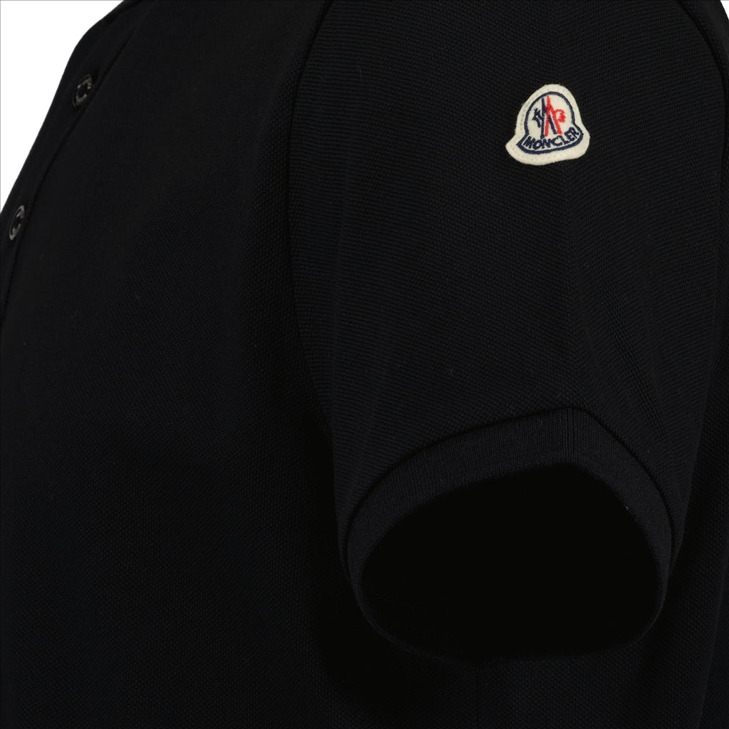 Polos Polo à logo Moncler Preto Homme