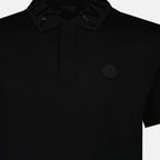 Polos Polo à logo Moncler Preto Homme