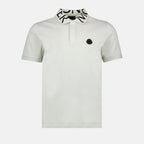 Polos Polo à logo Moncler Gris Homme
