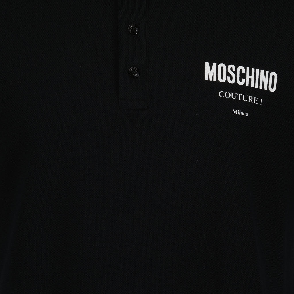Polos Polo à logo Moschino Noir Homme