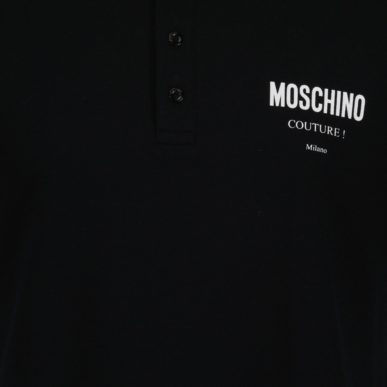 Polos Polo à logo Moschino Noir Homme