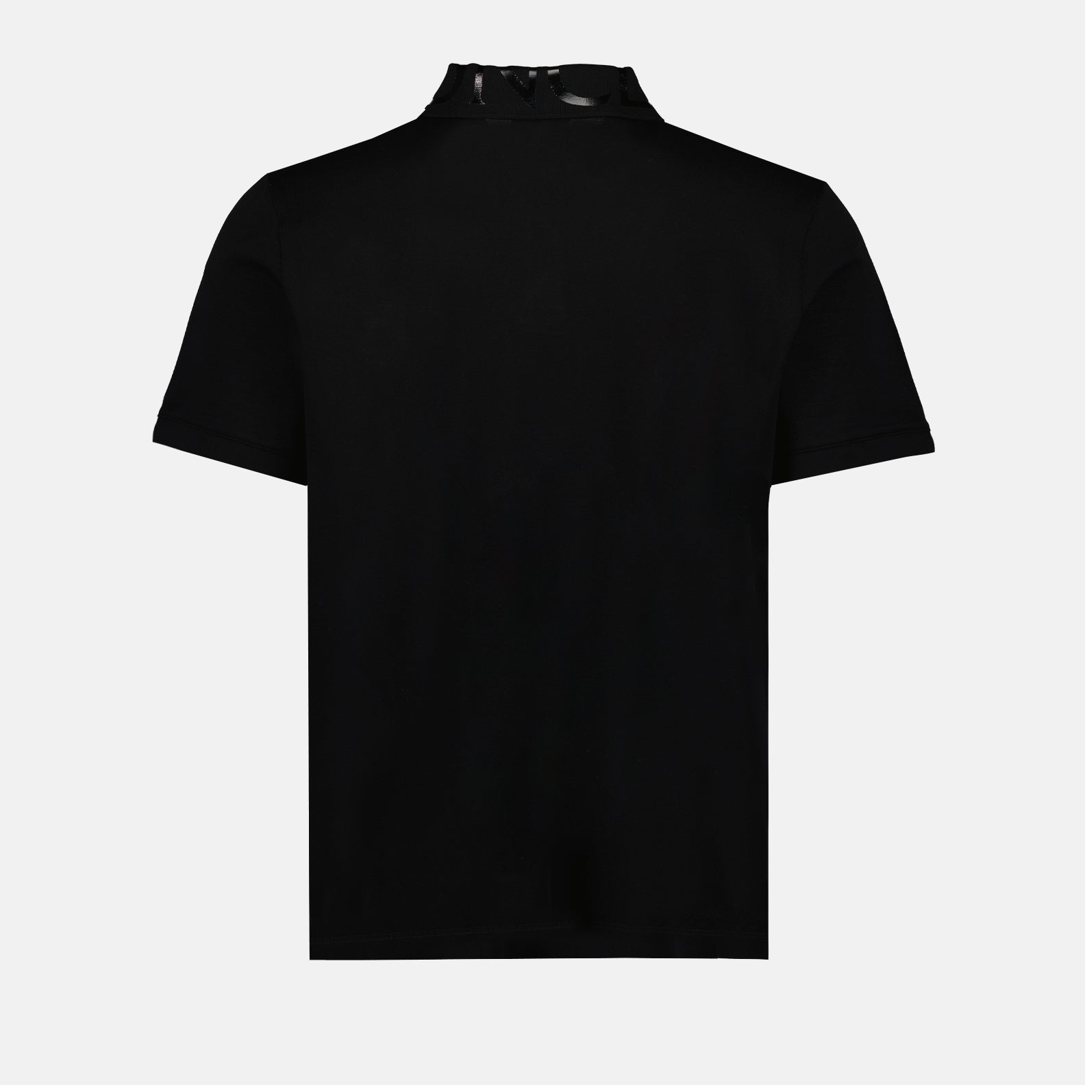 Polo shirts Logo polo shirt Moncler Black Man