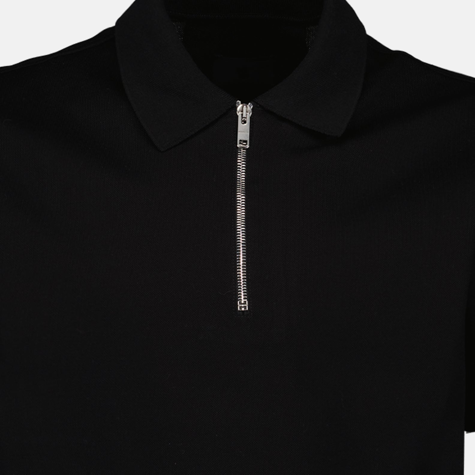 Polo shirts Zip polo shirt Givenchy Black Man