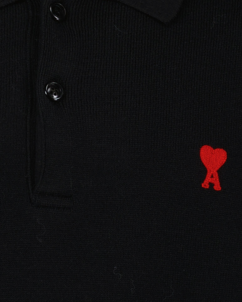 Polo shirts Friend of Heart Polo Shirt Ami PARIS Black Man
