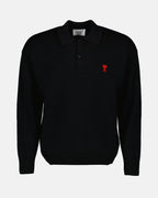 Polos Polo Ami de Coeur Ami PARIS Negro Homme
