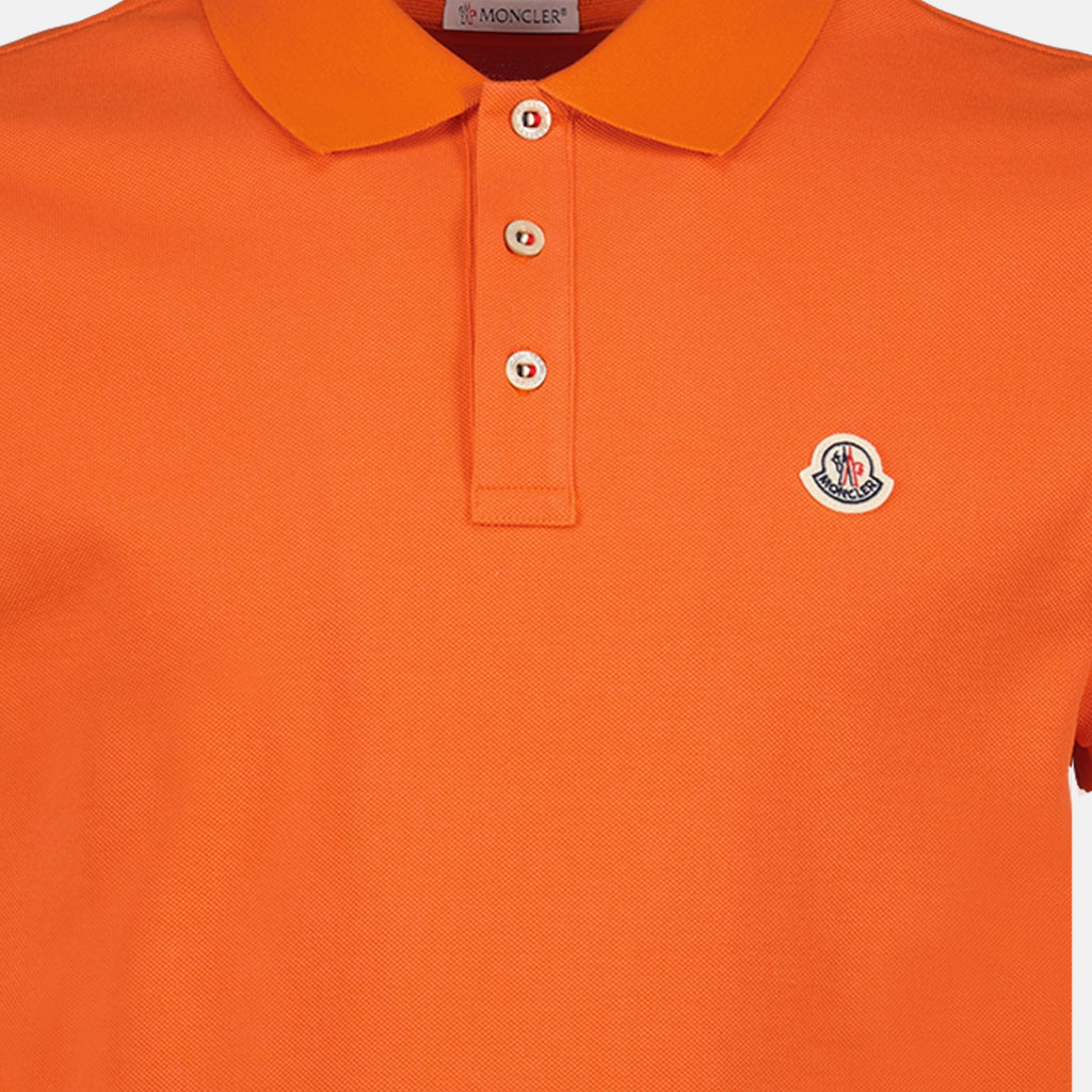 Polos Polo à logo Moncler Laranja Homme