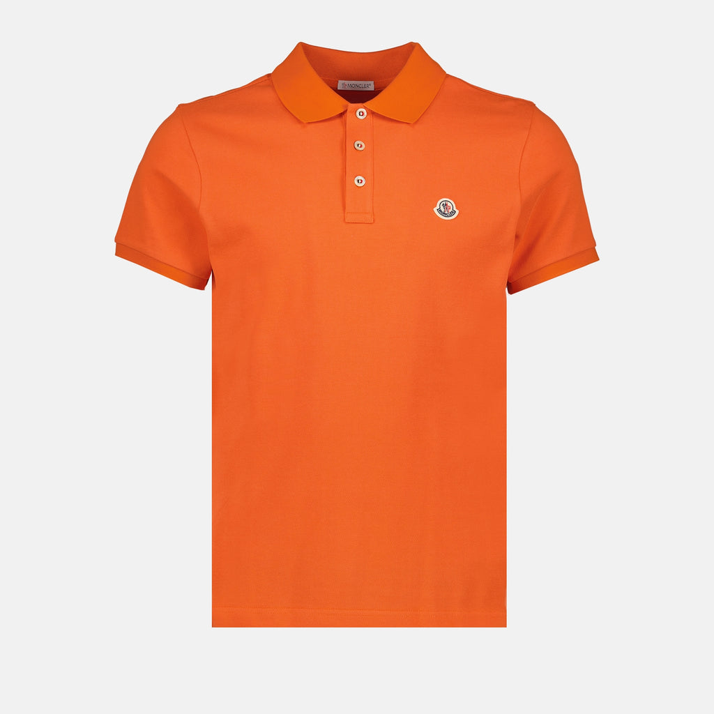 Polos Polo à logo Moncler Laranja Homme
