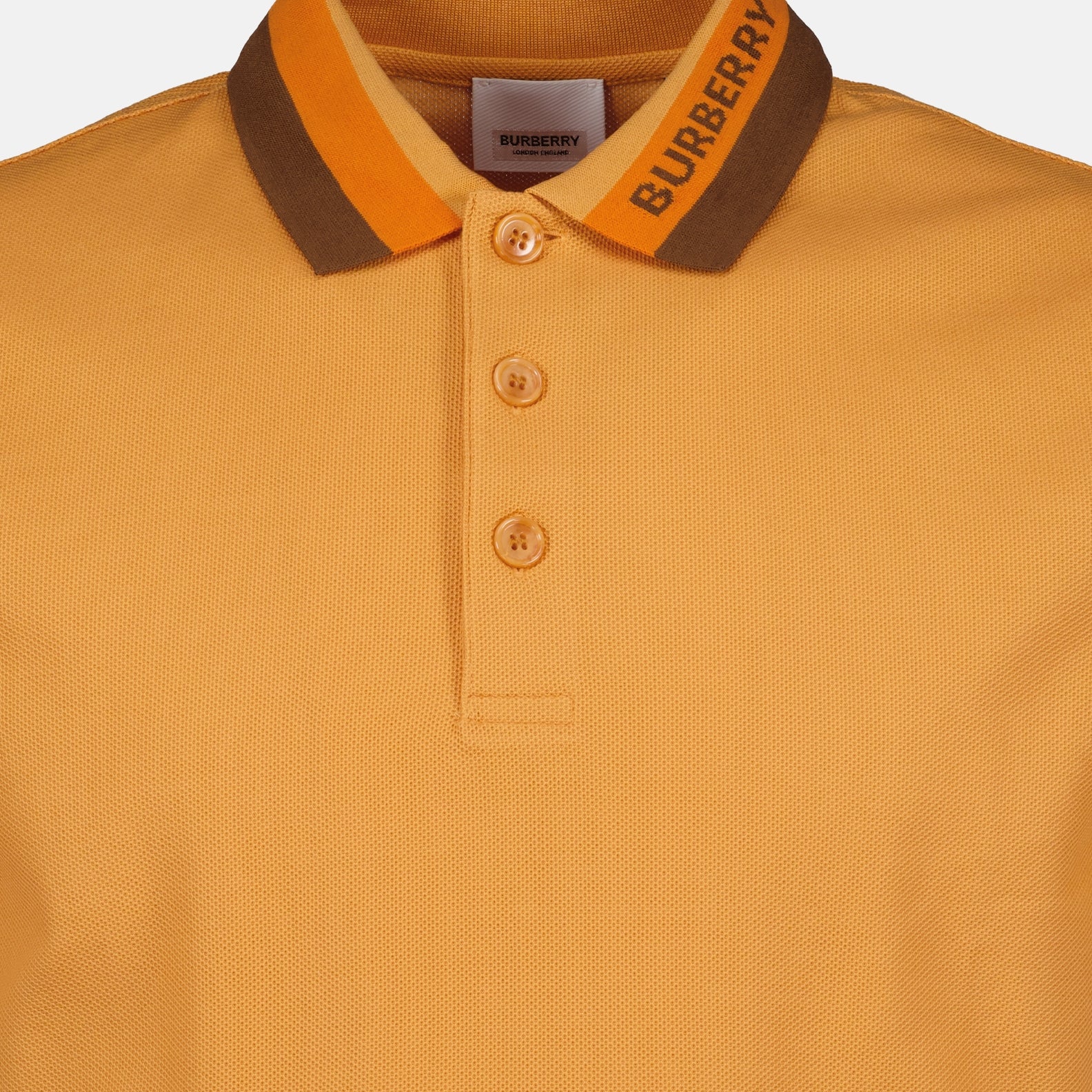 Polos Polo Edney Burberry Orange Homme
