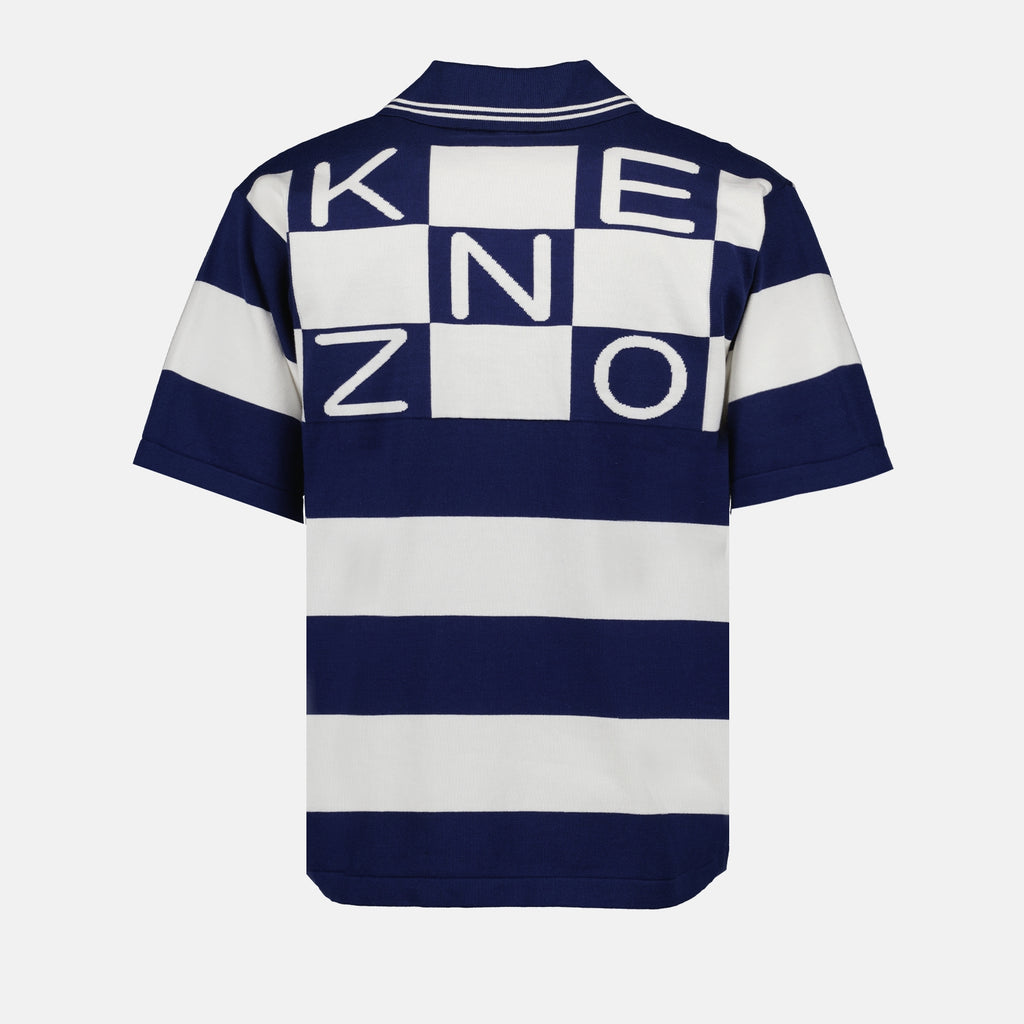 Polos Polo rayé Kenzo Bleu Homme