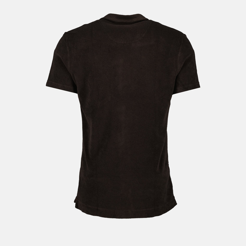 폴로 셔츠 Polo Terry Orlebar Brown 갈색 Homme