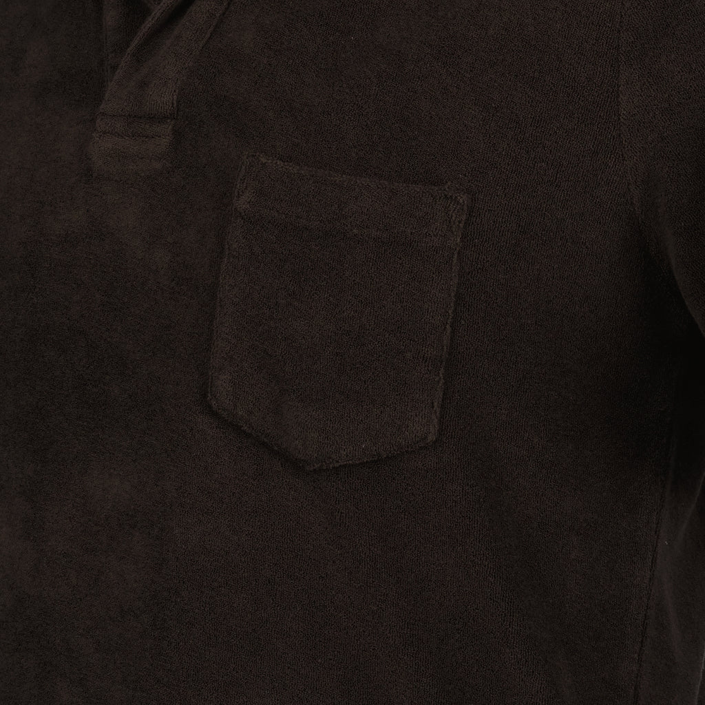 폴로 셔츠 Polo Terry Orlebar Brown 갈색 Homme