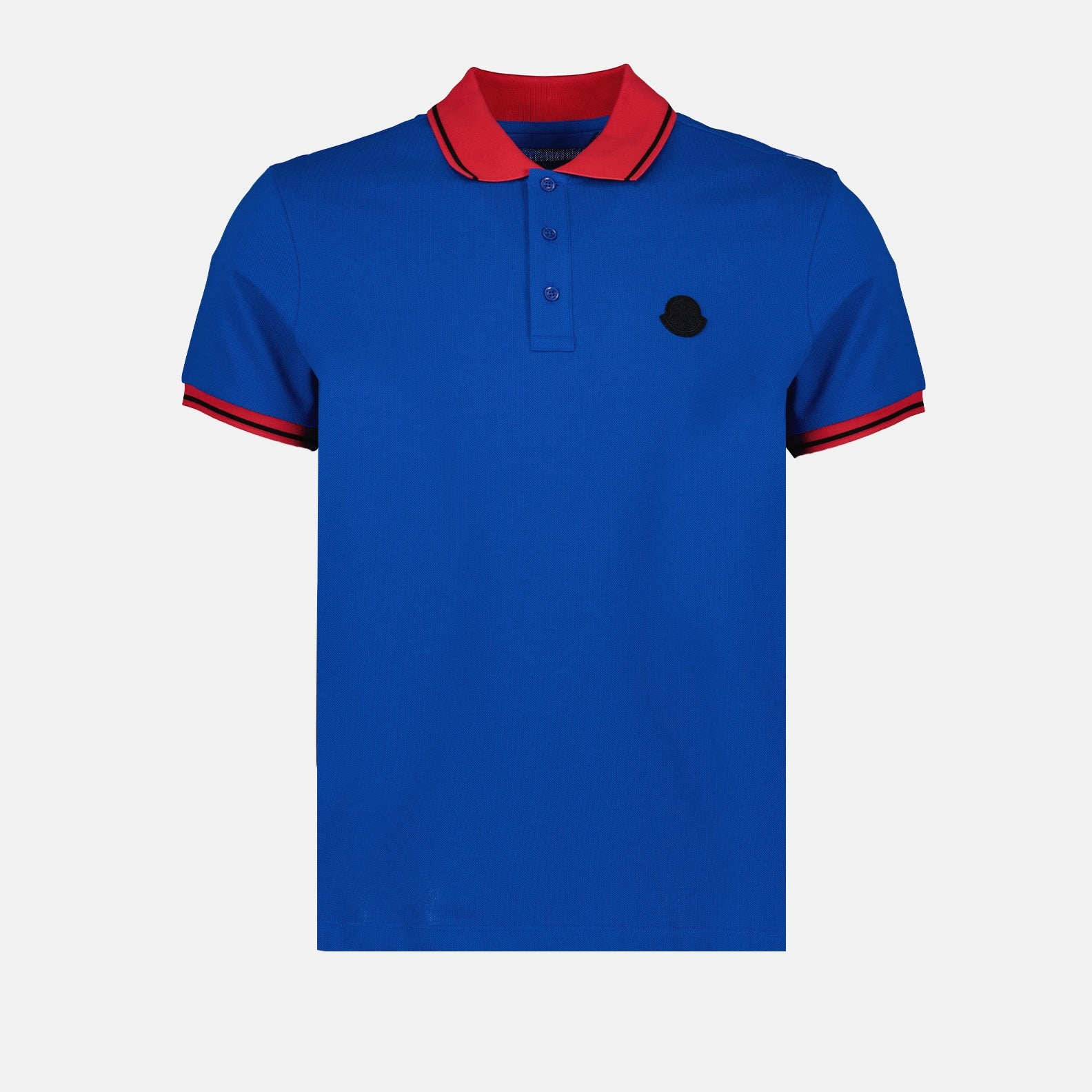 Poloshirts Polo tricolore Moncler Blau Homme