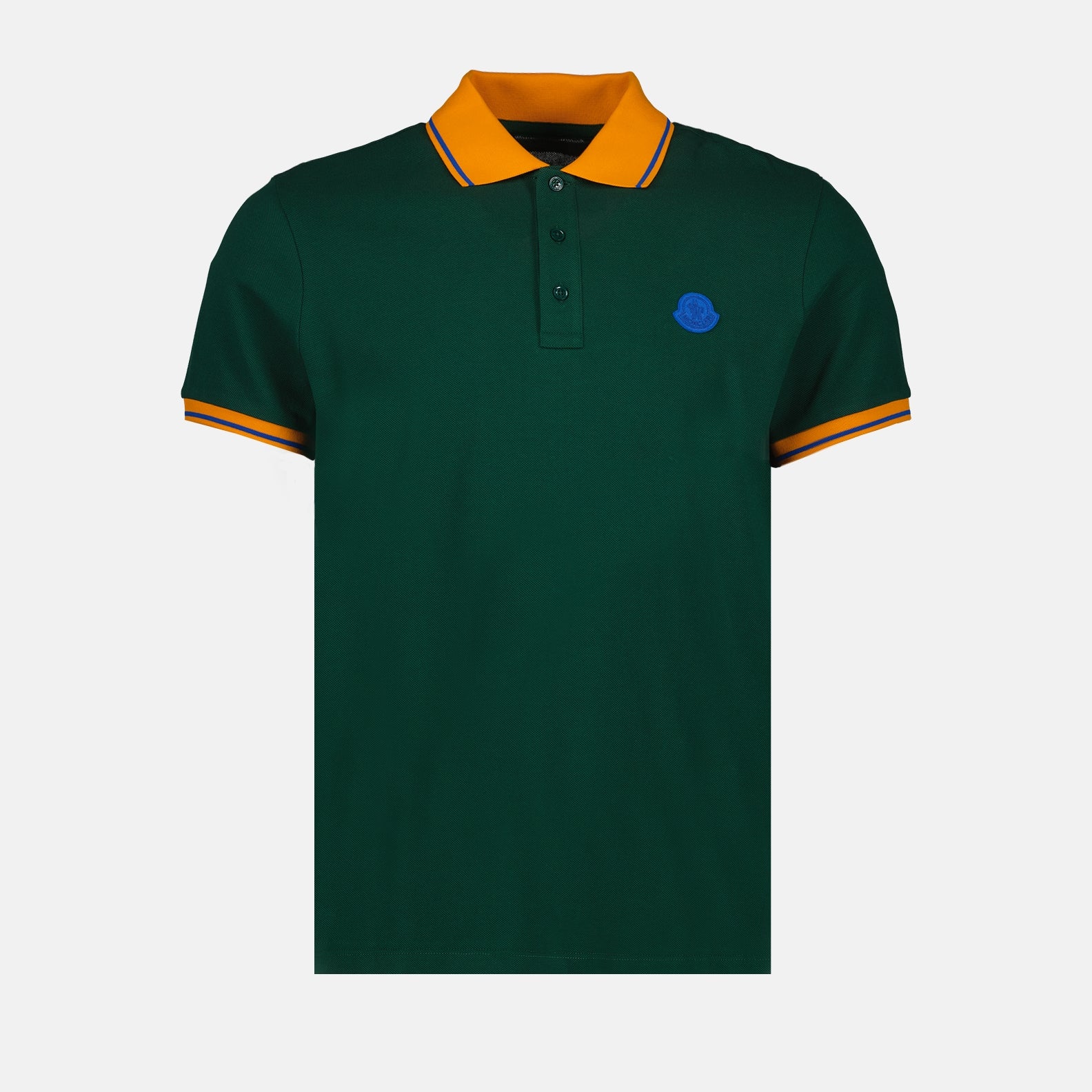 Poloshirts Polo tricolore Moncler Grün Homme