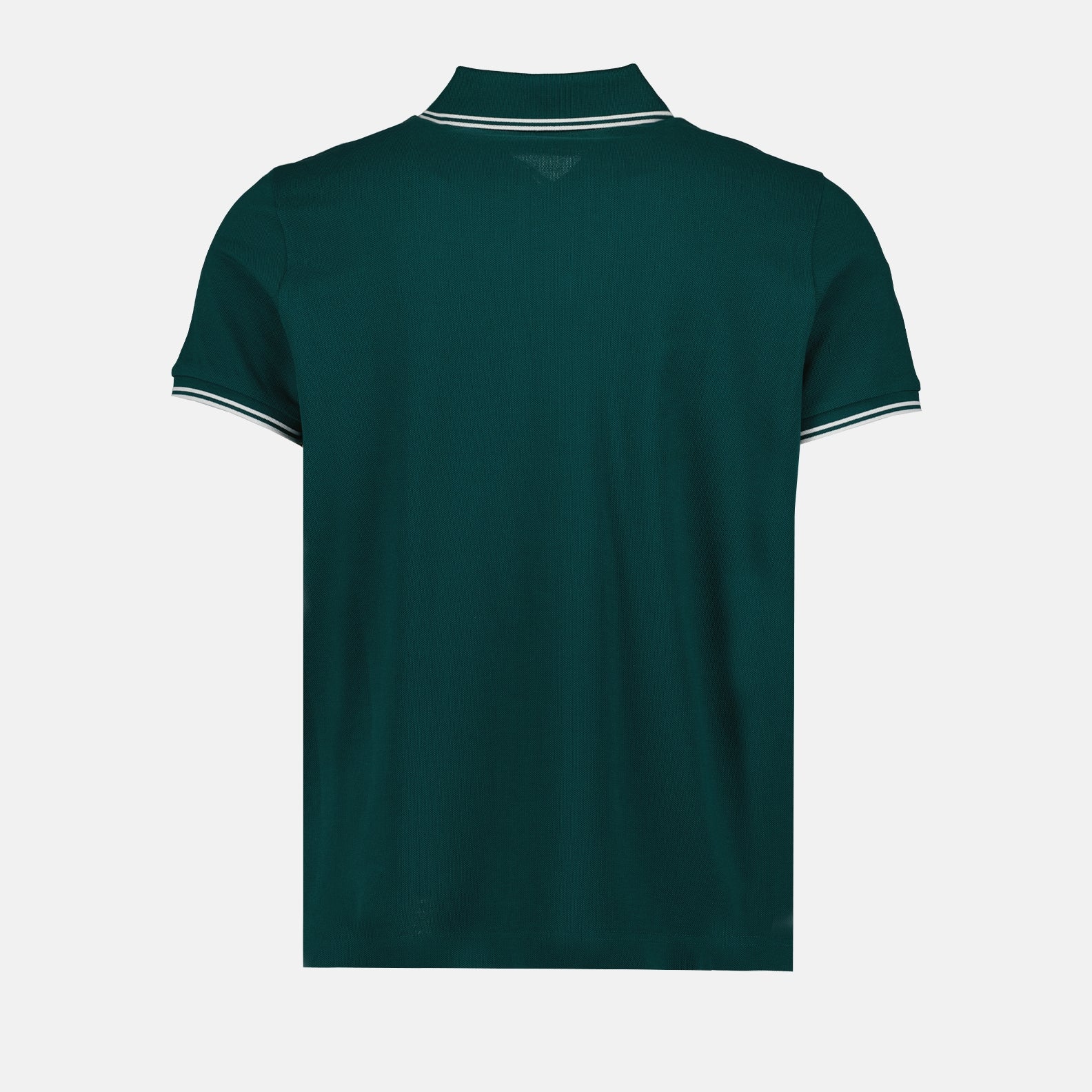 Polo shirts Polo shirt with logo and piping Moncler Green Man