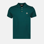 Polos Polo à logo Moncler Verde Homme
